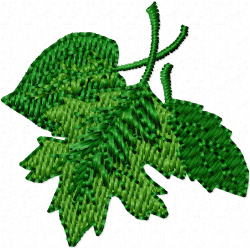 Leaves Embroidery Design 11